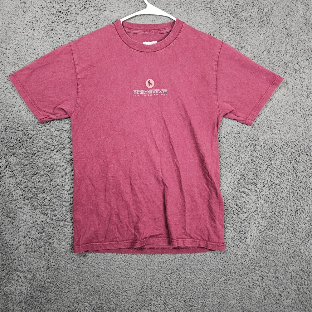 Primitive x Naruto Shippuden Itachi Graphic T-Shirt‎ Burgundy Mens S